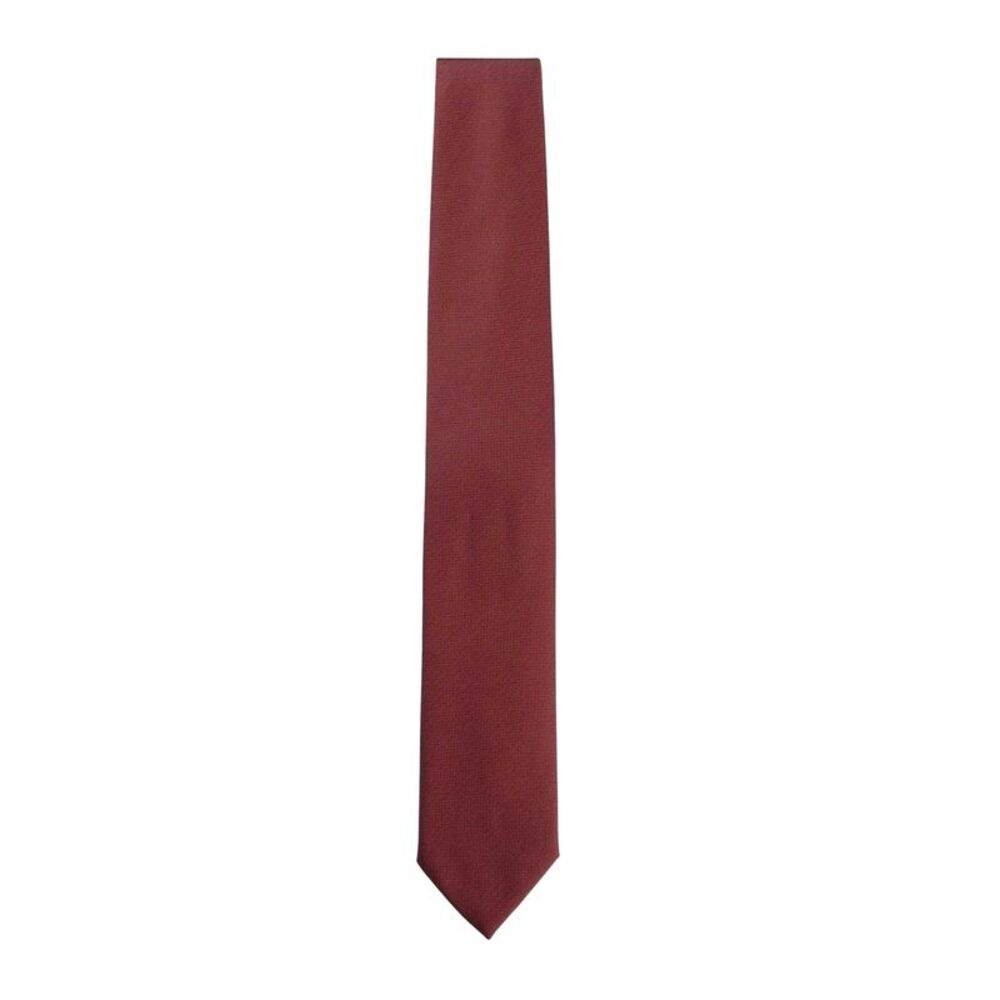 Boss Slim Formal Tie / Dark Red